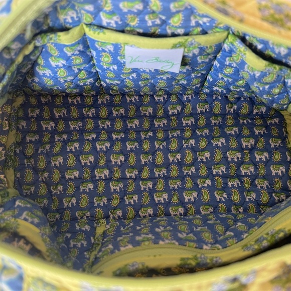 Vintage VERA BRADLEY Citrus 2006 Silhouette 100 XS Duffle Style Shoulder Bag - Picture 8 of 10